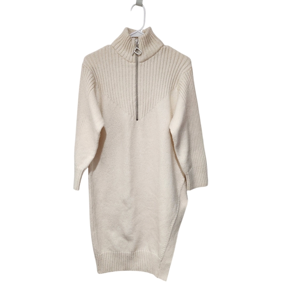 Pringle Of Scotland x H&M Sweater Dress  Limited Collection Size S Off White - Picture 4 of 9